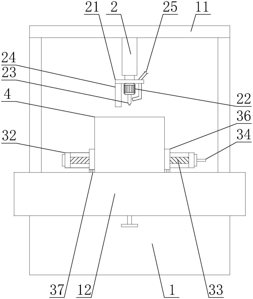 一种环保型泵机加工用钻孔装置的制作方法