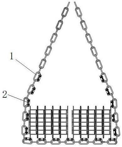 一种工字钢无损整捆吊装吊具的制作方法