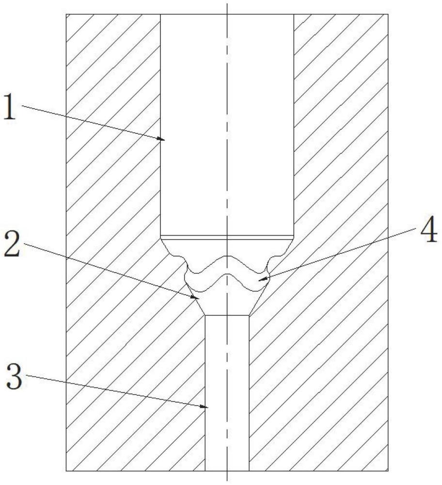 一种镁合金非对称挤压模具及挤压方法