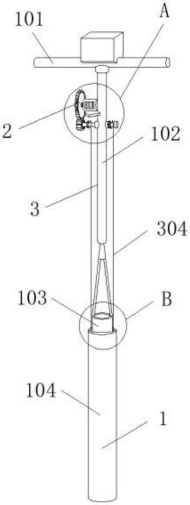 一种便携式适用砂土的土壤取样工具的制作方法