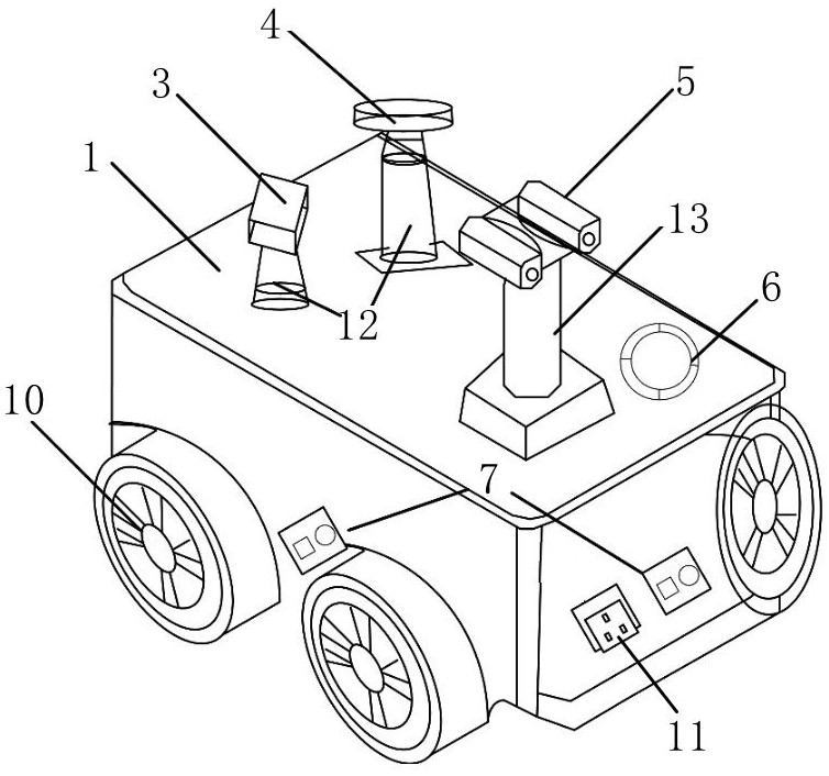 一种基于无线光通信技术的巡检机器人及其应用方法与流程