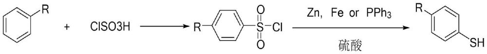 一种合成4-取代苯硫酚的工艺的制作方法