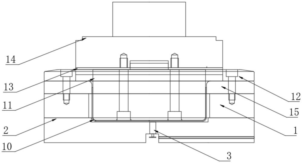 一种动力电池壳成型模具的制作方法