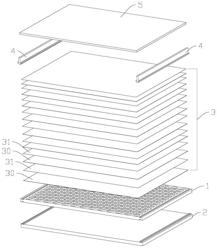 一种透光隔音型复合蜂窝板及其制作方法与流程