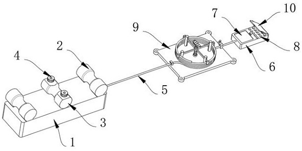 一种悬挑脚手架钢丝绳拉力监测计的制作方法