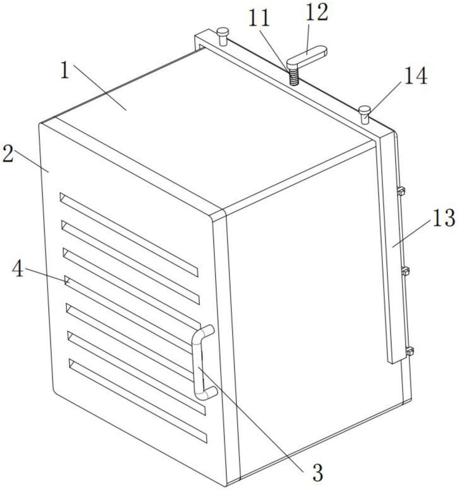 一种低噪音的柜体降噪机构的制作方法