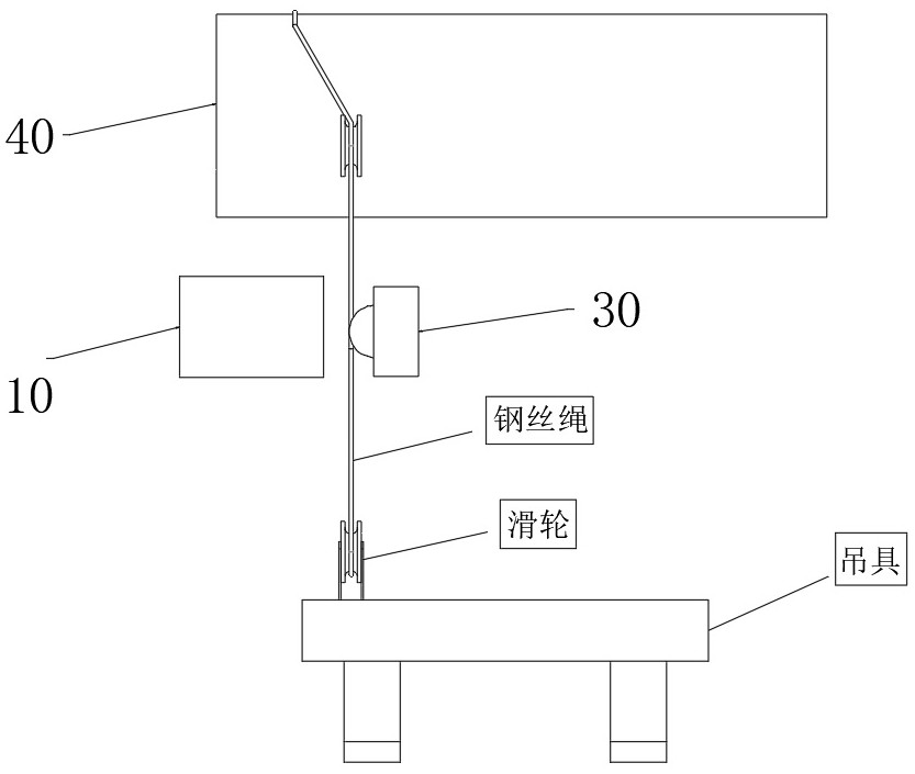 一种防松绳机构及换电站卷扬装置的制作方法