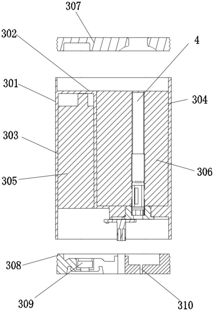 一种电子雾化器一体化内胆的制作方法