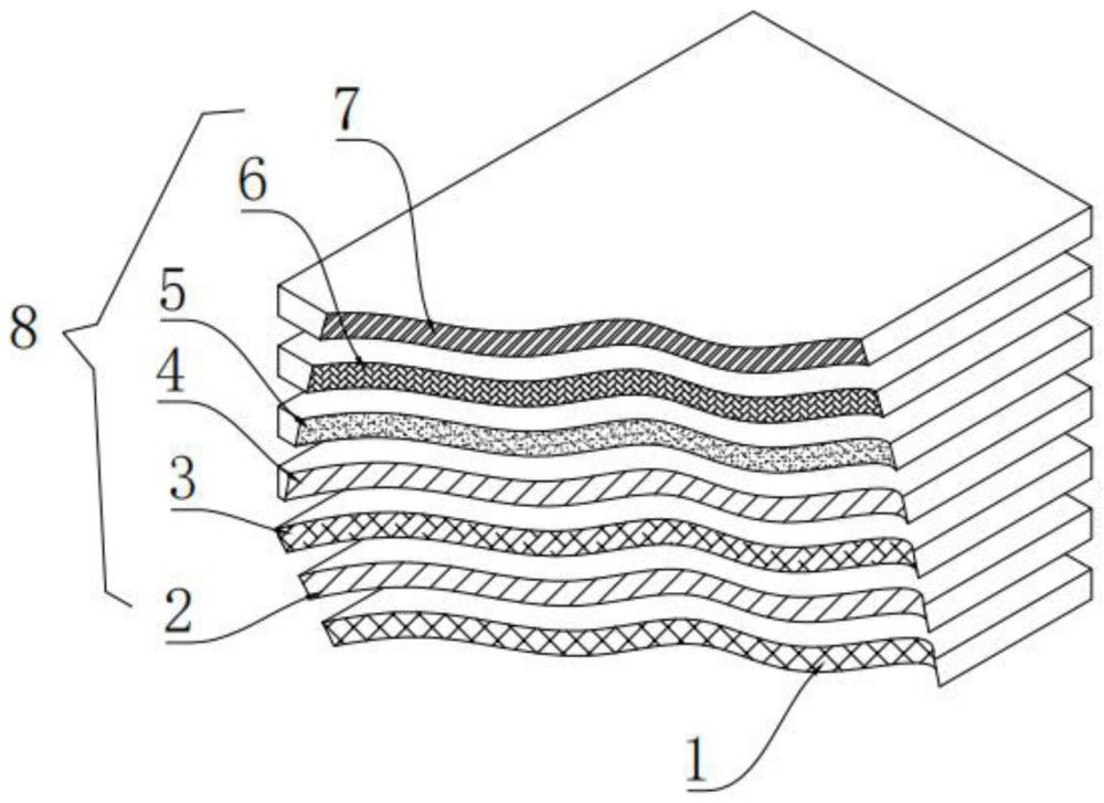 一种耐老化防火建筑膜材的制作方法