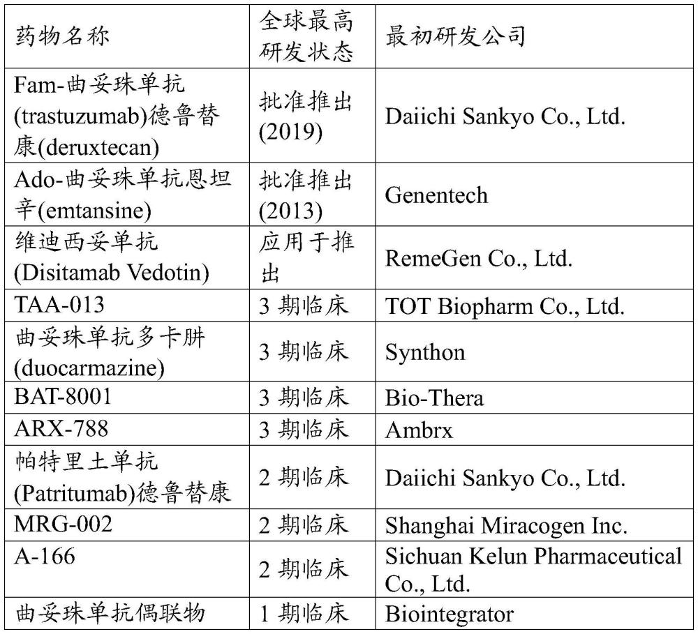 HER2靶向抗体-药物偶联物用于治疗HER2低表达乳腺癌的用途的制作方法