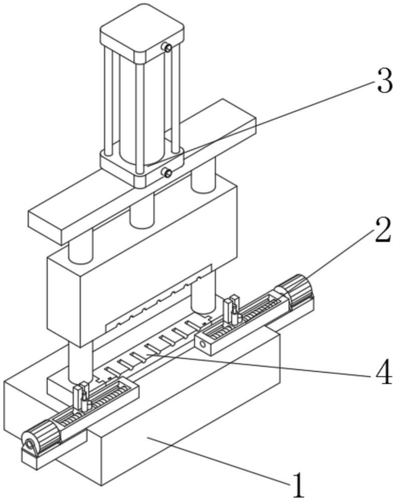 一种智能柜线束注塑机用动模安装结构的制作方法