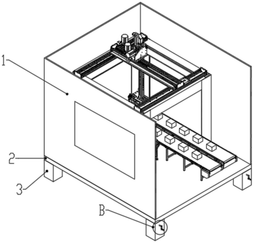 一种全自动开装封箱码垛一体机的制作方法