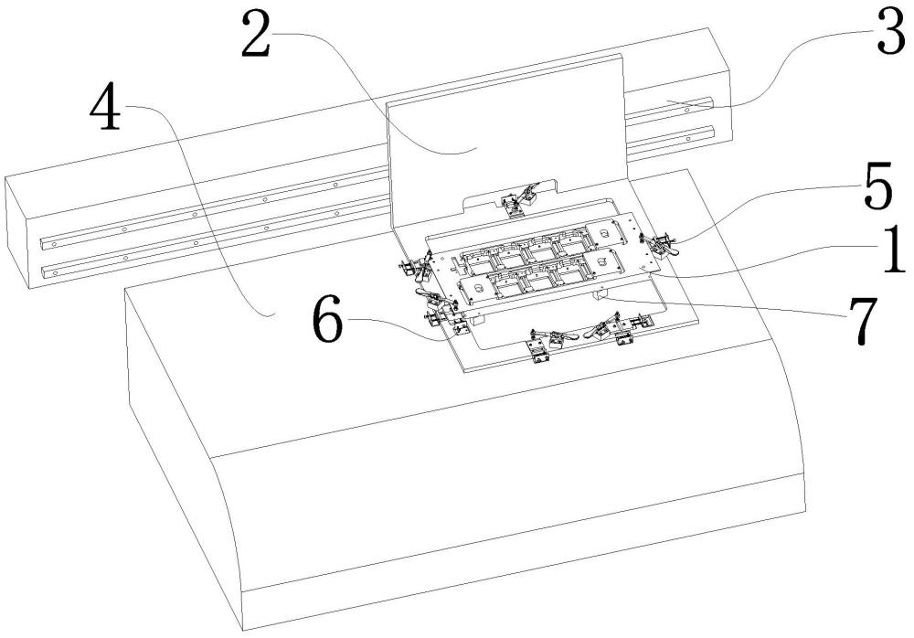 一种打印机小车底板的安装结构及安装方法与流程