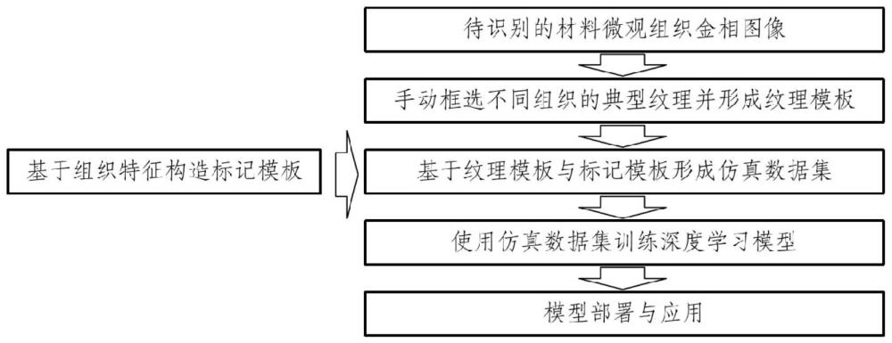 用于材料金相组织分割的深度学习标记方法、设备和介质与流程