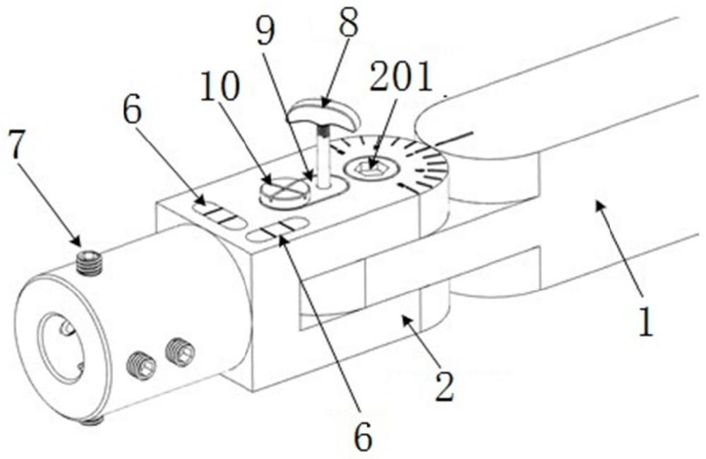 一种用于数控车床的可变测量角度的接触式测头工装的制作方法