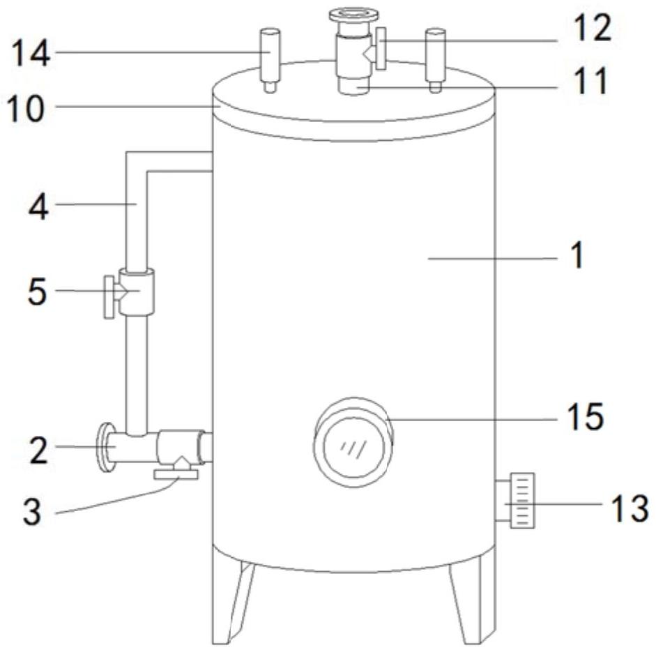 一种高温冷凝水活性炭过滤器结构的制作方法