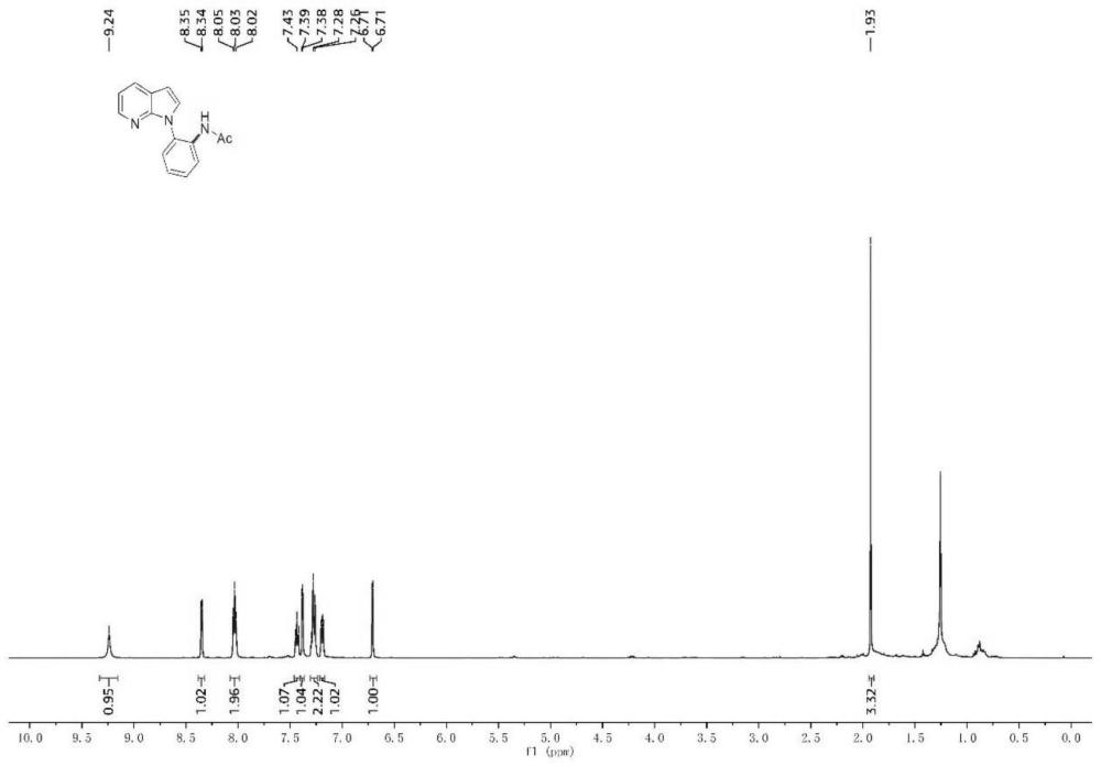 一种N-(2-乙酰氨基苯基)-7-氮杂吲哚的制备方法