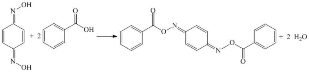 一种绿色环保二苯甲酰对苯醌二肟的制备方法与流程