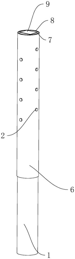 一种交通警示柱的制作方法