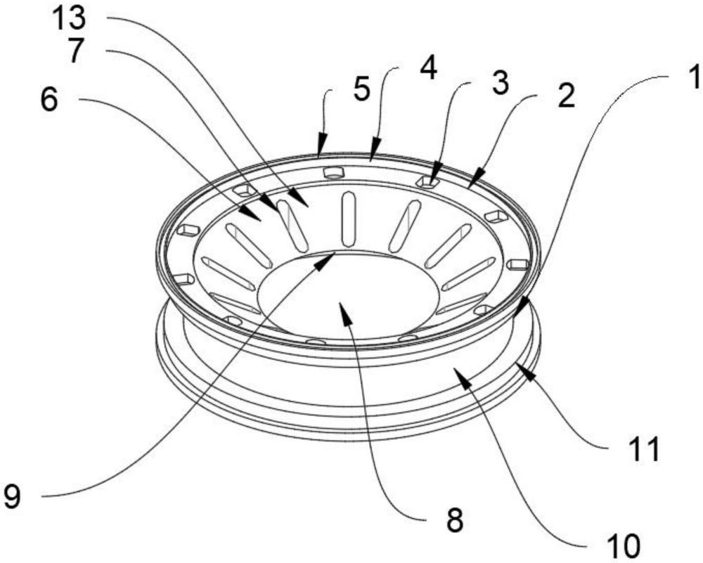 一种风罩与定叶轮的连接结构的制作方法