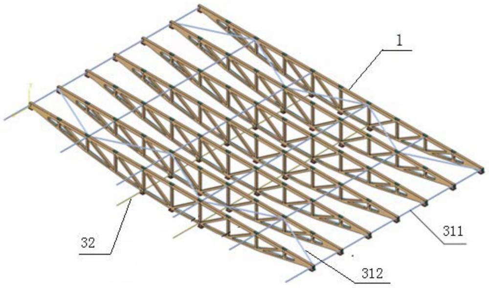 一种预应力鱼腹式UHPC屋架结构及其施工方法与流程