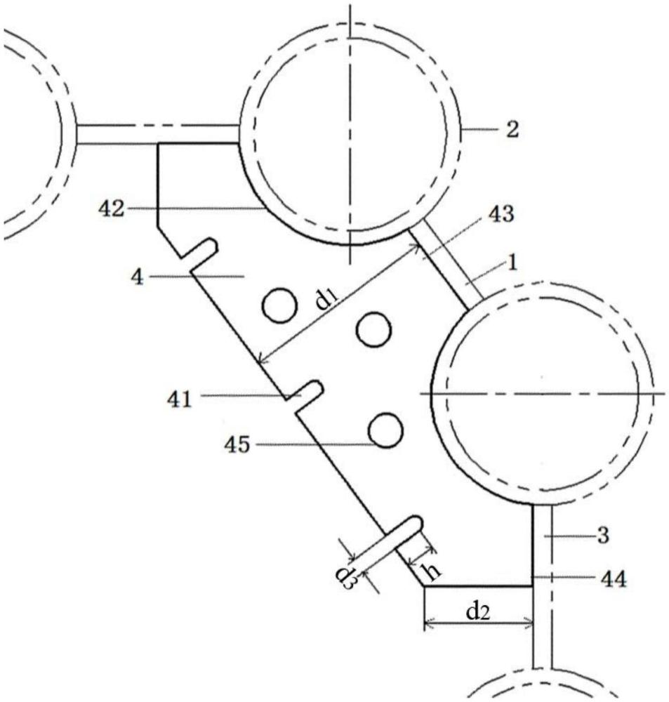 角部防磨结构和流化床锅炉的制作方法