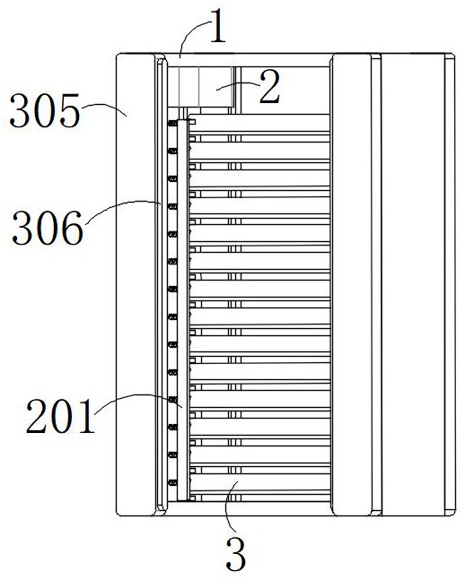 一种节能可翻转中空百叶玻璃的制作方法