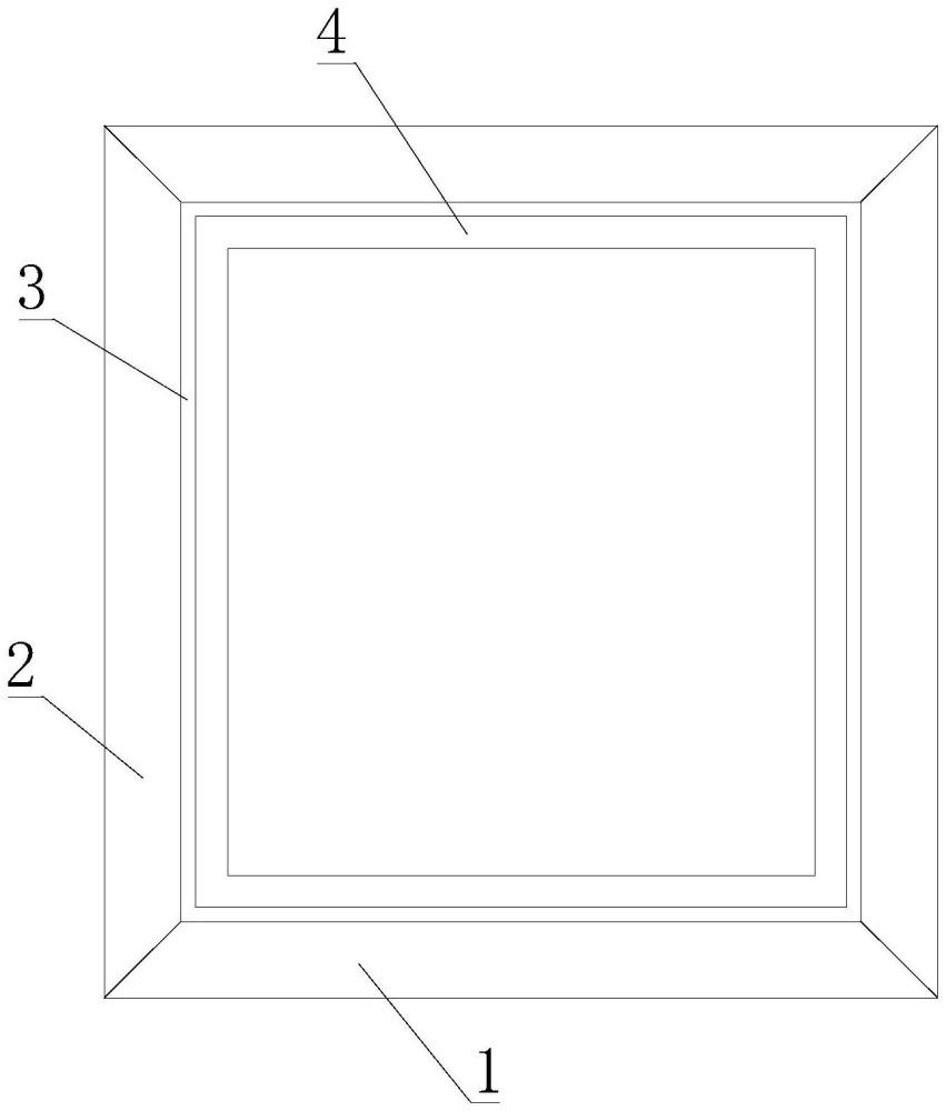 一种建筑设计便于安装的铝合金框架的制作方法