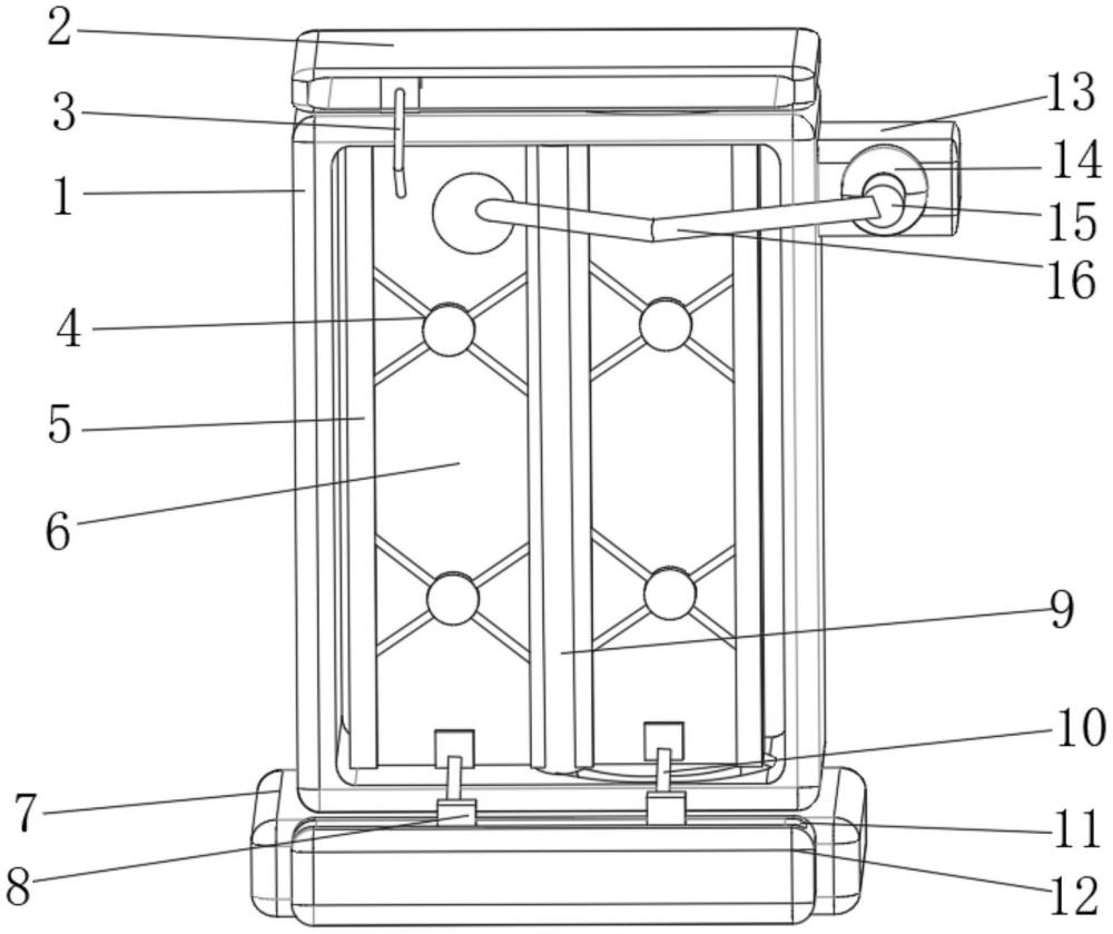 一种多连杆组件的双扇隔断门的制作方法