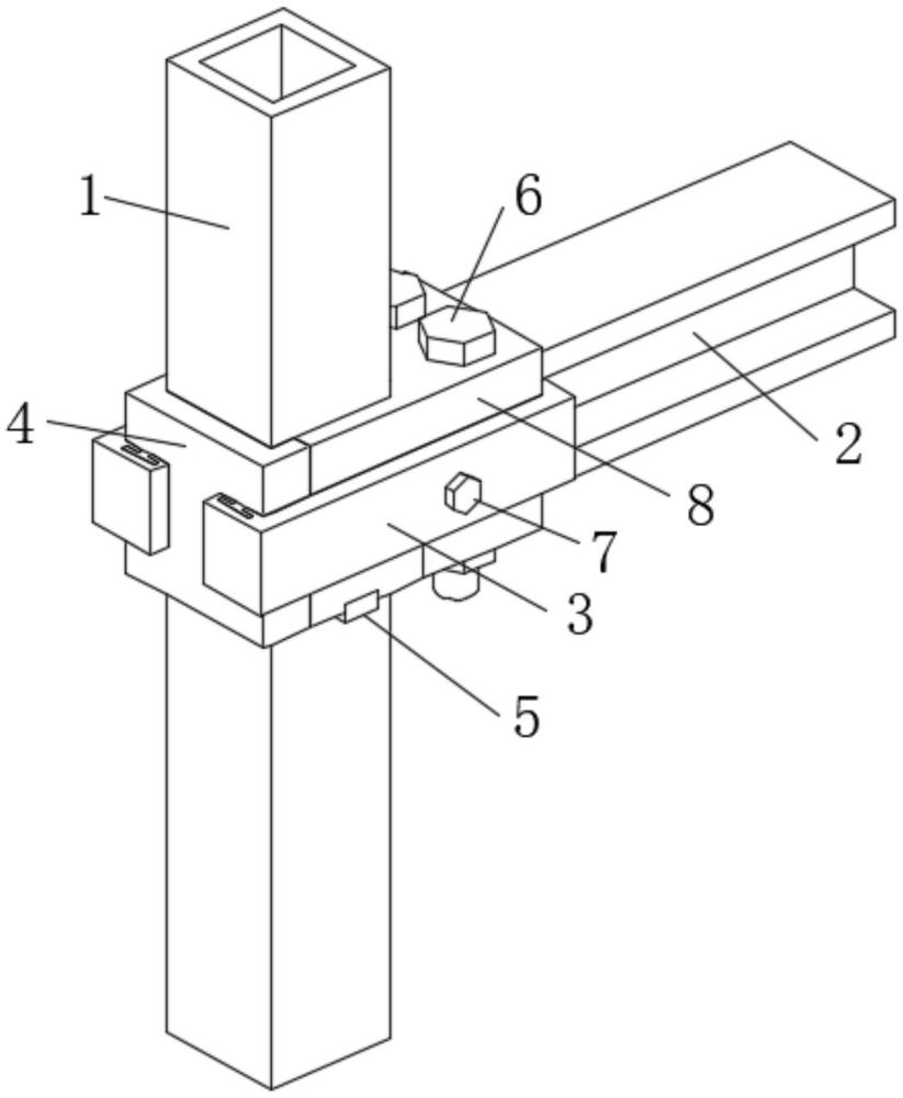 一种狗骨式梁柱连接节点的加固结构的制作方法