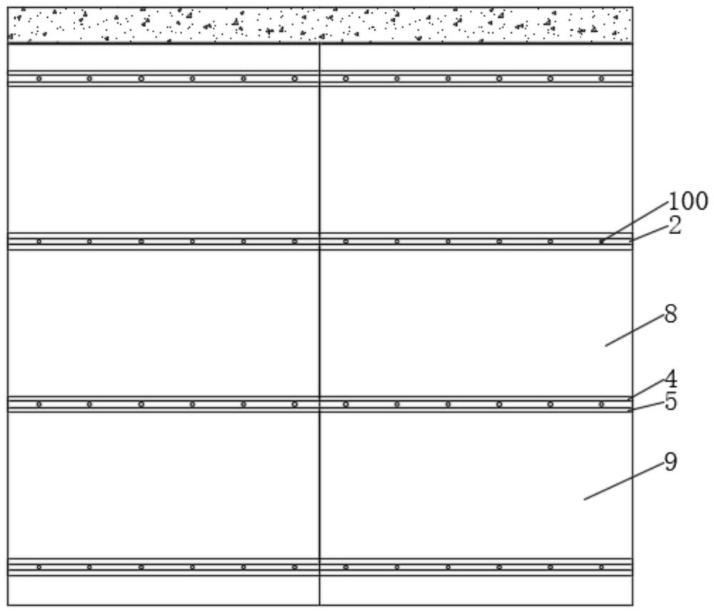 剪力墙模板结构及免打孔施工方法与流程