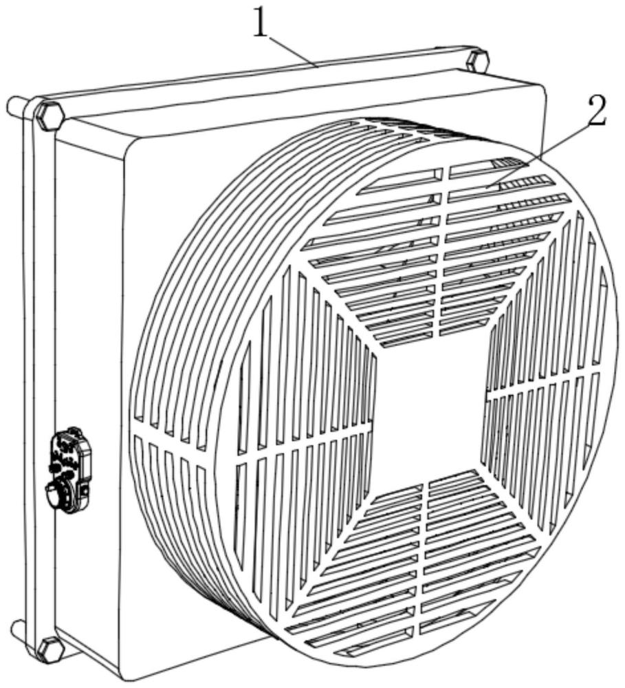 一种电梯机房空调送排风装置的制作方法