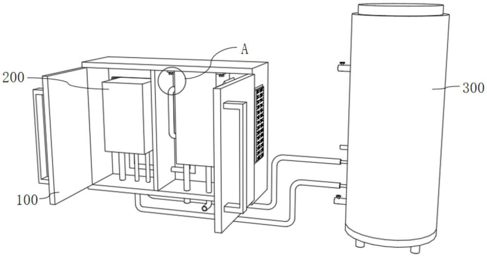 一种空调水系统回水的热回收装置的制作方法