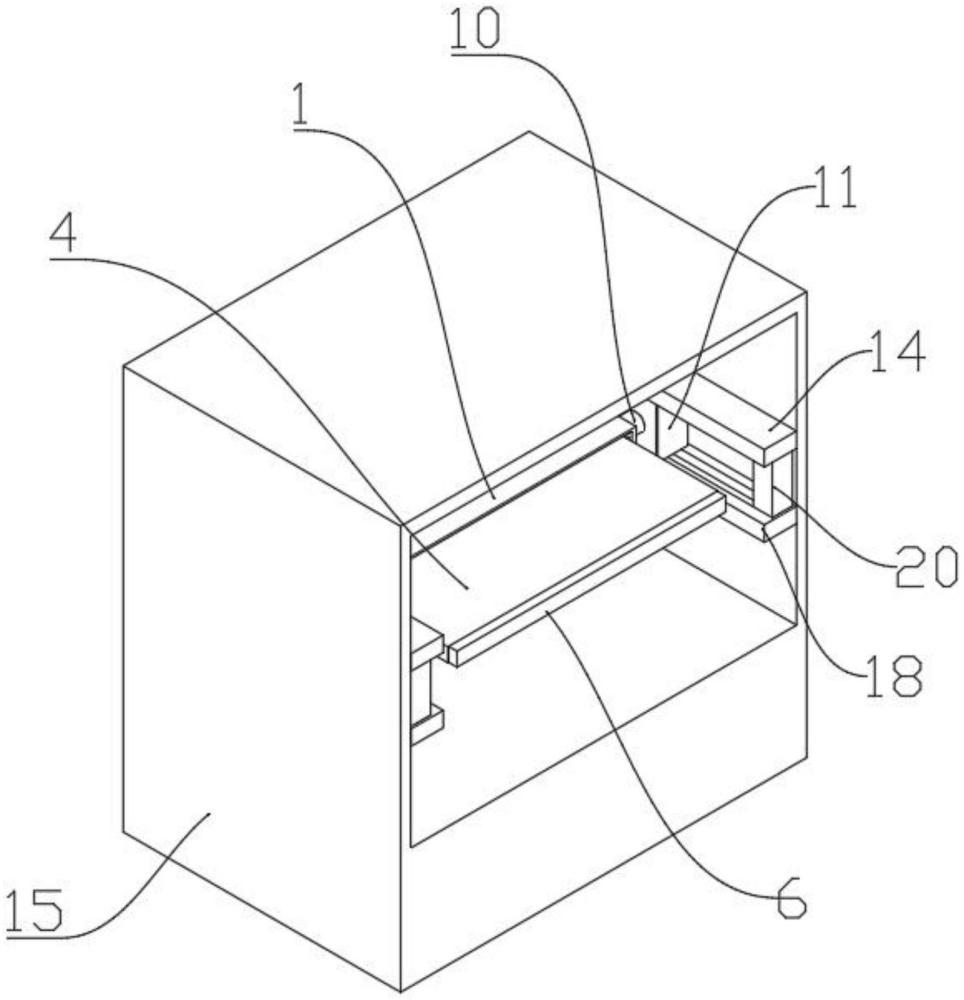 一种全遮光窗帘面料免烫装置的制作方法