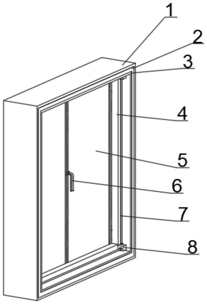一种抗压性高的断桥铝门窗的制作方法