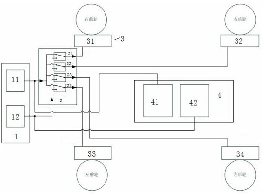 一种电子机械制动系统冗余供电系统的制作方法