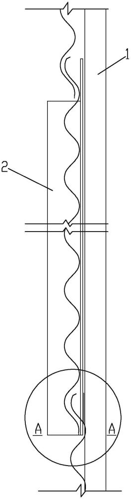 一种点式分布的横铺板分隔缝处的防水节点的制作方法