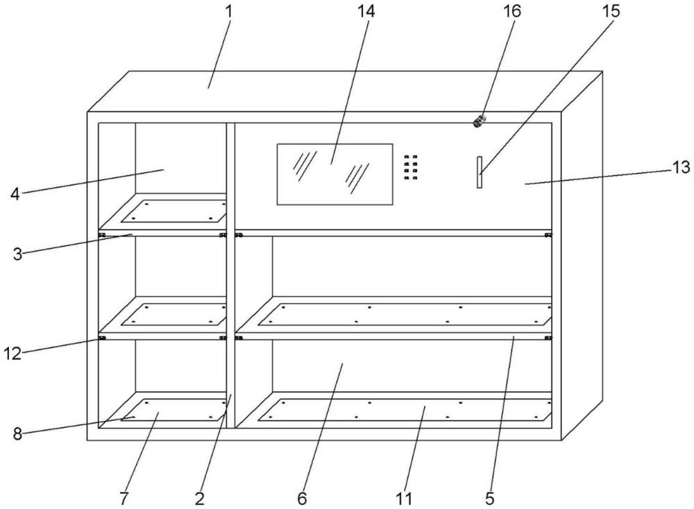 安保用品展示装置的制作方法