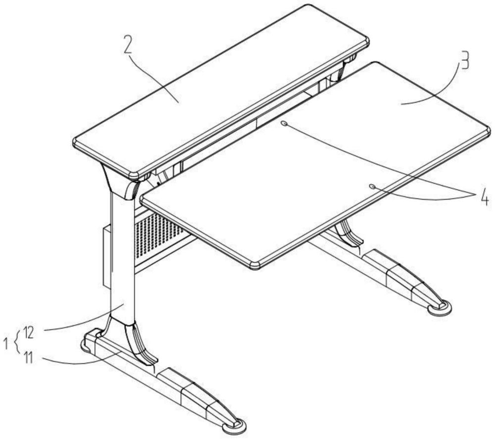 可矫正坐姿的书桌的制作方法