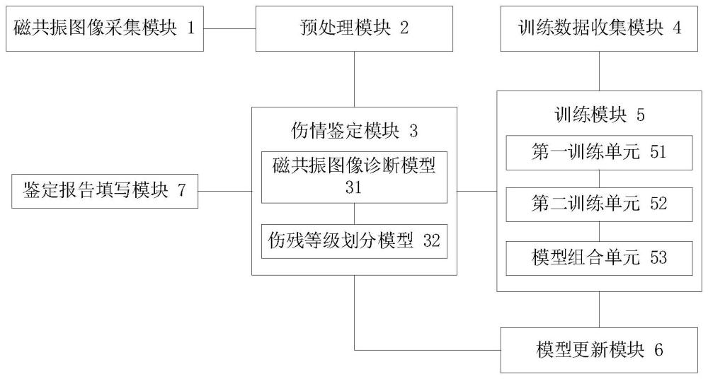 一种基于磁共振成像的伤情鉴定系统及方法与流程