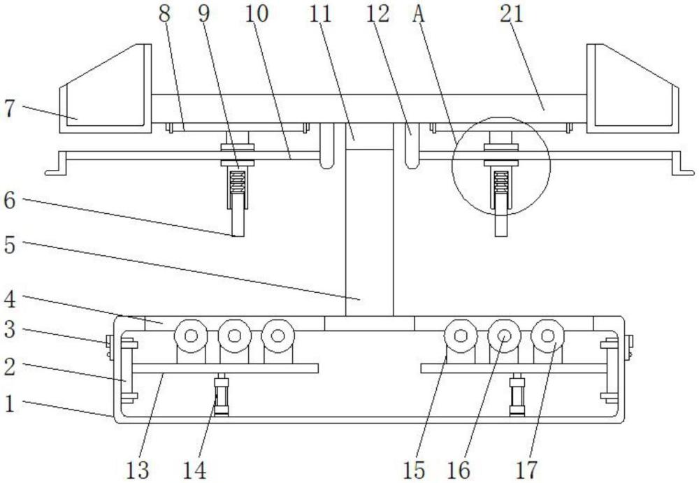 一种电梯门套交换式焊接工装的制作方法