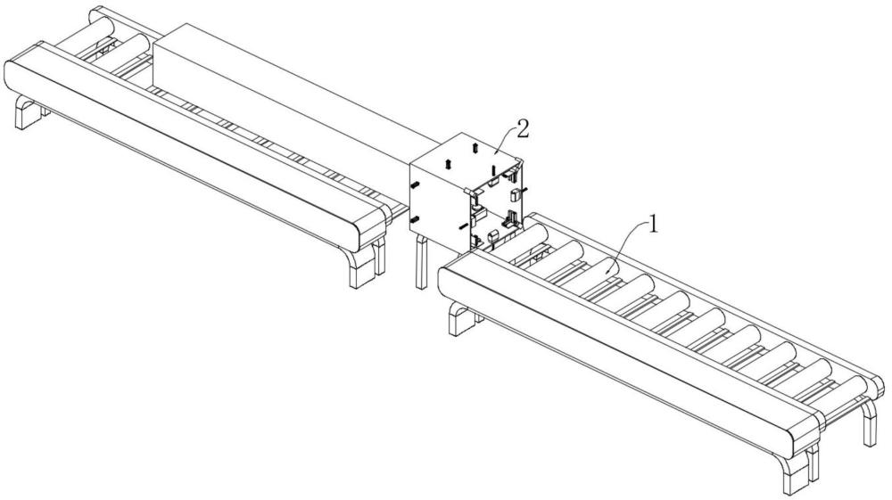一种热轧尖角管锯切用垂直度测量装置的制作方法