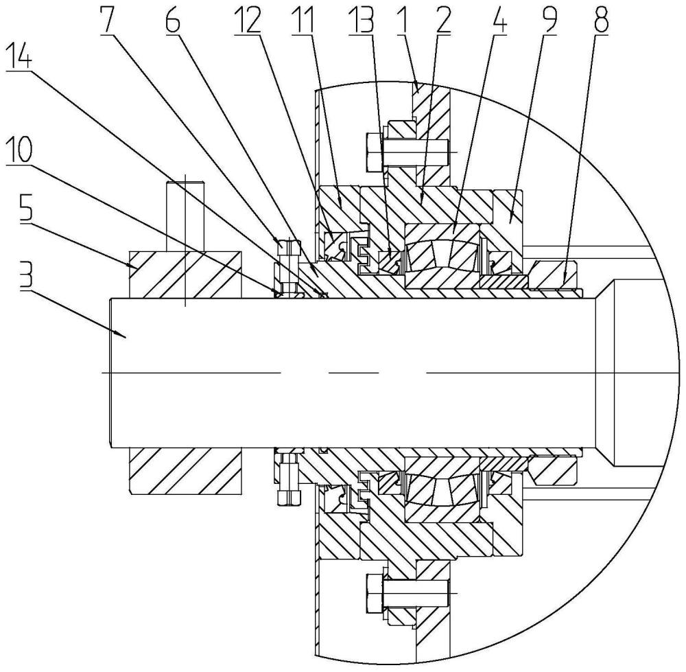 多股金刚石绳锯机导轮结构的制作方法