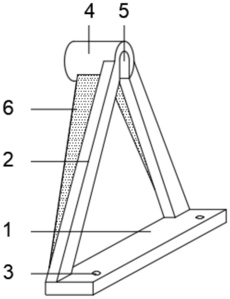 链条支架固定座的制作方法