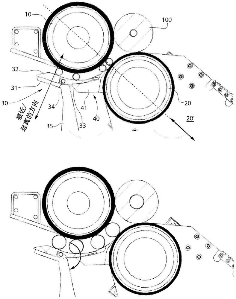 复卷机及相关的可适于不同直径的芯的芯引入托架的制作方法