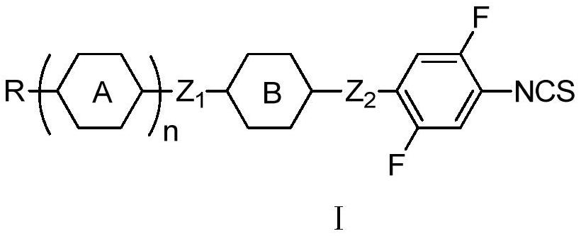 一种含2,5-二氟取代苯的异硫氰酸酯液晶化合物及合成方法与流程