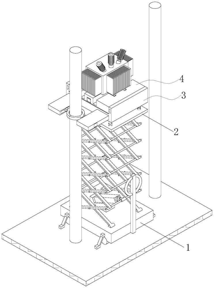 一种变压器安装自动抬升装置的制作方法
