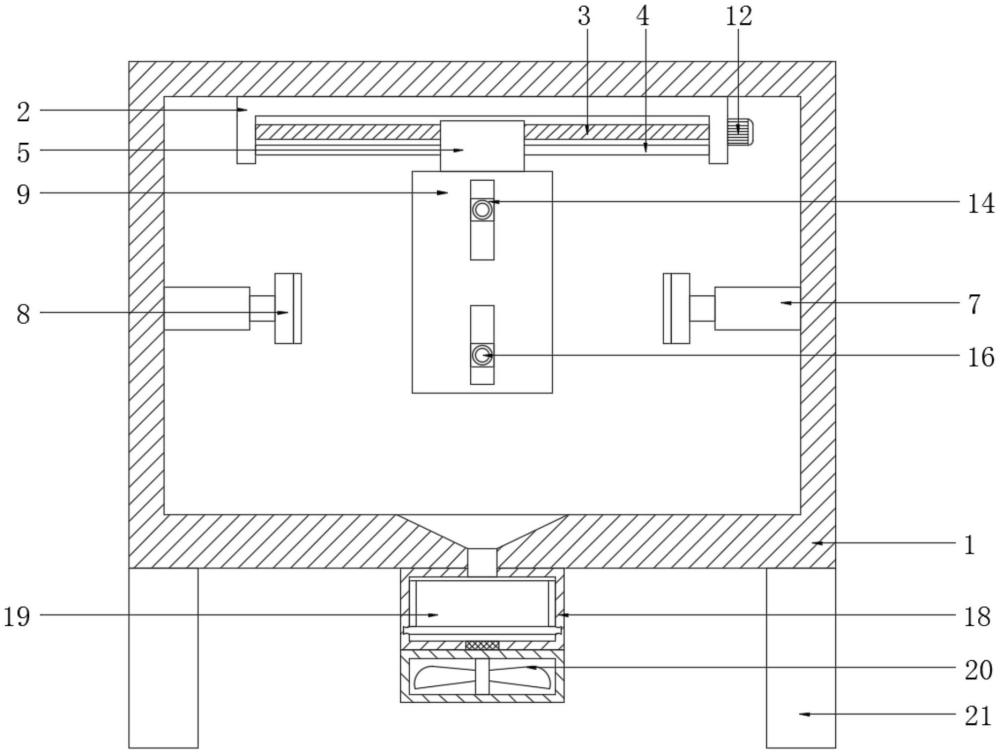 一种铝合金门窗框架打磨设备的制作方法