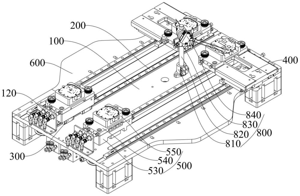 PCB板通电测试相向交错移载装置的制作方法