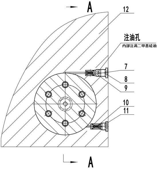 一种刀板阻尼减震装置的制作方法